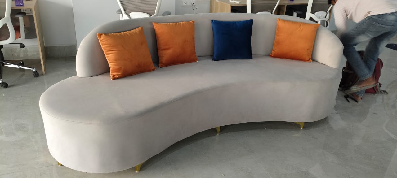 Custom sofa crafted by MR Sofa Center